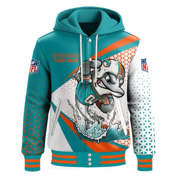 LIMITED EDITION - NEW CUSTOMIZED NFL19 MDP MIAMI DOLPHINS UNISEX T-SHIRT, POLO, HOODIE & JACKETS