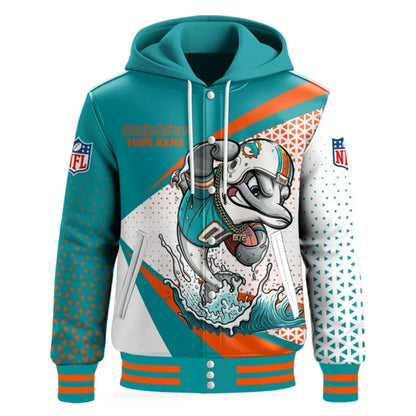 LIMITED EDITION - NEW CUSTOMIZED NFL19 MDP MIAMI DOLPHINS UNISEX T-SHIRT, POLO, HOODIE & JACKETS