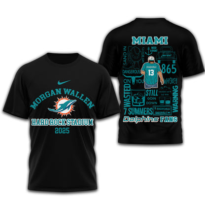 LIMITED EDITION - NEW CUSTOMIZED NFL19 MDP MIAMI DOLPHINS T-SHIRT | MULTIPLE COLORS AVAILABLE
