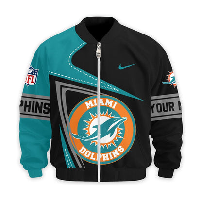 LIMITED EDITION - NEW CUSTOMIZED NFL19 MDP MIAMI DOLPHINS UNISEX T-SHIRT, POLO, HOODIE & JACKETS