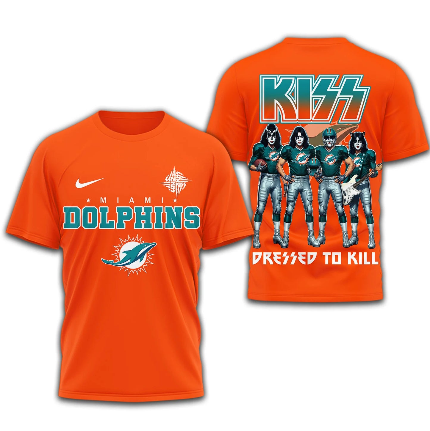 LIMITED EDITION - NEW CUSTOMIZED NFL19 MDP MIAMI DOLPHINS T-SHIRT | MULTIPLE COLORS AVAILABLE