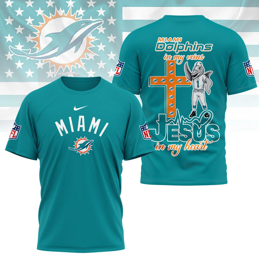 LIMITED EDITION - NEW CUSTOMIZED NFL19 MDP MIAMI DOLPHINS T-SHIRT | MULTIPLE COLORS AVAILABLE