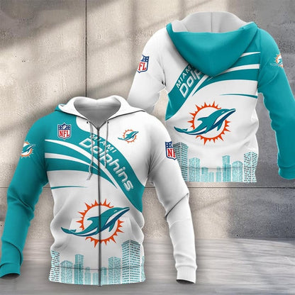 LIMITED EDITION - NEW CUSTOMIZED NFL19 MDP MIAMI DOLPHINS UNISEX T-SHIRT, POLO, HOODIE & JACKETS