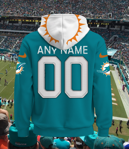 LIMITED EDITION - NEW CUSTOMIZED NFL19 MDP MIAMI DOLPHINS UNISEX T-SHIRT, POLO, HOODIE & JACKETS