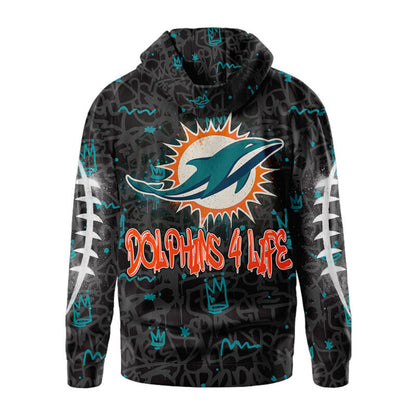 LIMITED EDITION - NEW CUSTOMIZED NFL19 MDP MIAMI DOLPHINS UNISEX T-SHIRT, POLO, HOODIE & JACKETS
