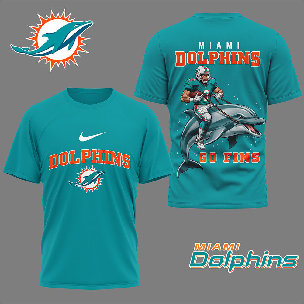 LIMITED EDITION - NEW CUSTOMIZED NFL19 MDP MIAMI DOLPHINS NATION GEAR 3D SHIRT