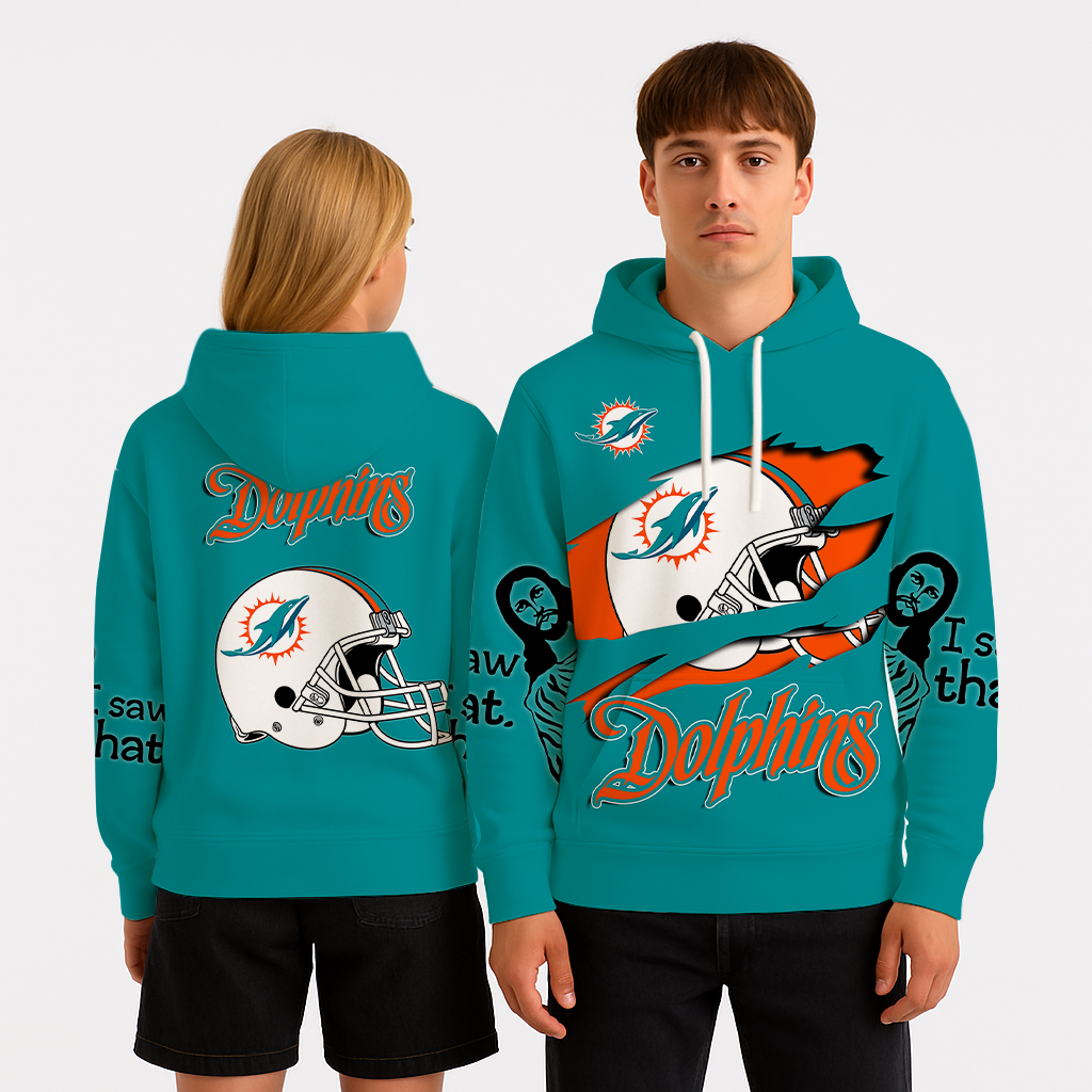 LIMITED EDITION - NEW CUSTOMIZED NFL19 MDP MIAMI DOLPHINS UNISEX T-SHIRT, POLO, HOODIE & JACKETS