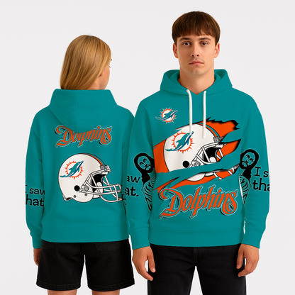 LIMITED EDITION - NEW CUSTOMIZED NFL19 MDP MIAMI DOLPHINS UNISEX T-SHIRT, POLO, HOODIE & JACKETS