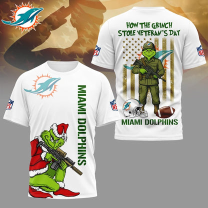 LIMITED EDITION - NEW CUSTOMIZED NFL19 MDP MIAMI DOLPHINS 3D SHIRT