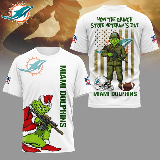 LIMITED EDITION - NEW CUSTOMIZED NFL19 MDP MIAMI DOLPHINS 3D SHIRT