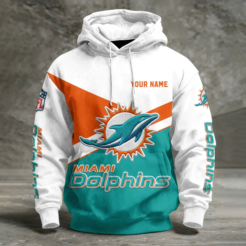 LIMITED EDITION - NEW CUSTOMIZED NFL19 MDP MIAMI DOLPHINS UNISEX T-SHIRT, POLO, HOODIE & JACKETS