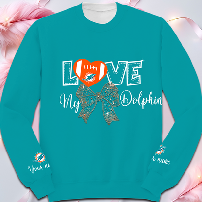 LIMITED EDITION - NEW CUSTOMIZED NFL19 MDP MIAMI DOLPHINS UNISEX T-SHIRT, POLO, HOODIE & JACKETS
