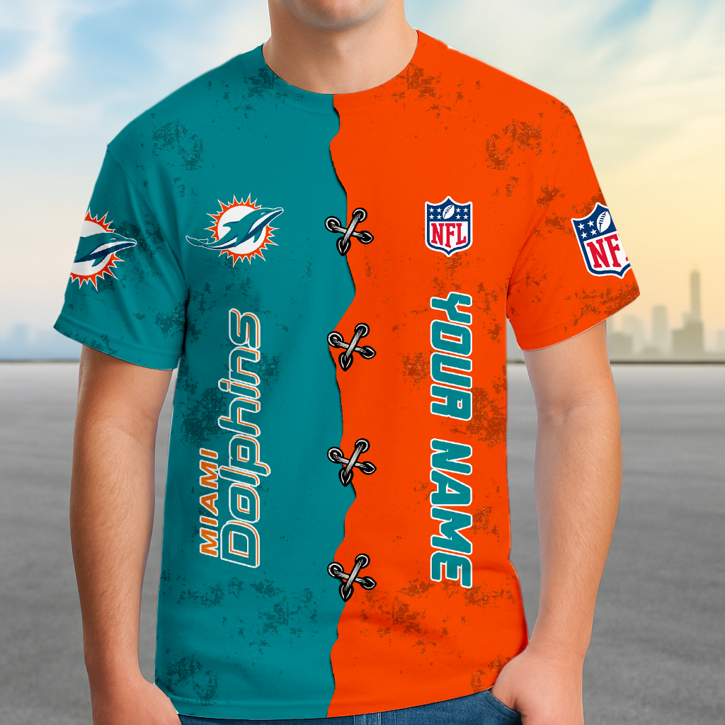 LIMITED EDITION - NEW CUSTOMIZED NFL19 MDP MIAMI DOLPHINS UNISEX T-SHIRT, POLO, HOODIE & JACKETS