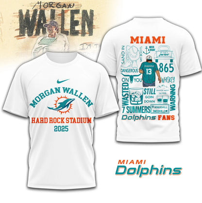 LIMITED EDITION - NEW CUSTOMIZED NFL19 MDP MIAMI DOLPHINS T-SHIRT | MULTIPLE COLORS AVAILABLE