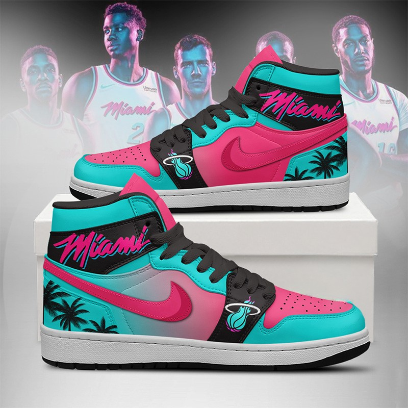 [HOT DEAL] NEW CUSTOMIZED NBA20 MHE MIAMI HEAT AIR JORDAN SNEAKERS