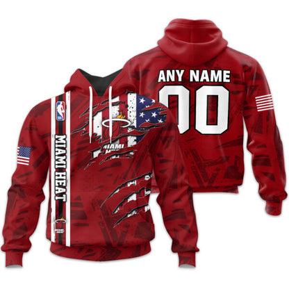 LIMITED EDITION - NEW CUSTOMIZED NBA20 MHE MIAMI HEAT UNISEX T-SHIRT, POLO, HOODIE & JACKETS