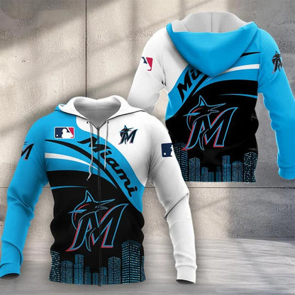 LIMITED EDITION - NEW CUSTOMIZED MLB20 MMS MIAMI MARLINS UNISEX T-SHIRT, POLO, HOODIE & JACKETS