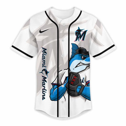 LIMITED EDITION - NEW CUSTOMIZED MLB20 MMS MIAMI MARLINS BASEBALL JERSEY