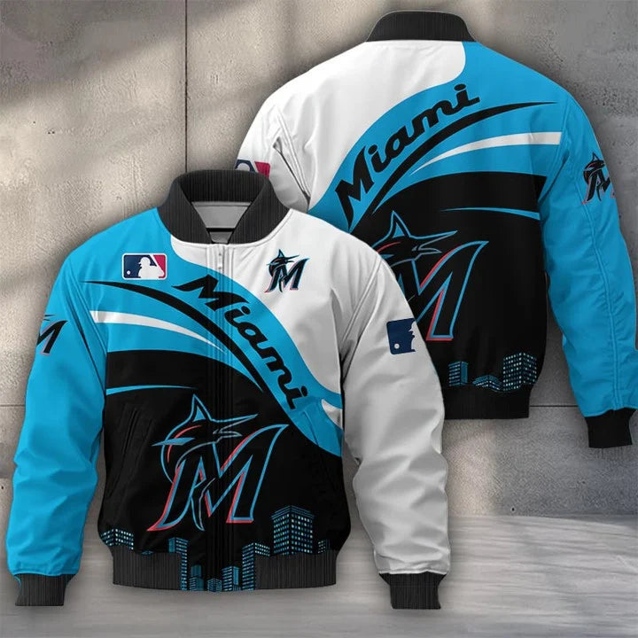 LIMITED EDITION - NEW CUSTOMIZED MLB20 MMS MIAMI MARLINS UNISEX T-SHIRT, POLO, HOODIE & JACKETS