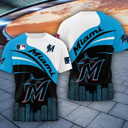 LIMITED EDITION - NEW CUSTOMIZED MLB20 MMS MIAMI MARLINS UNISEX T-SHIRT, POLO, HOODIE & JACKETS