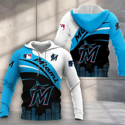 LIMITED EDITION - NEW CUSTOMIZED MLB20 MMS MIAMI MARLINS UNISEX T-SHIRT, POLO, HOODIE & JACKETS