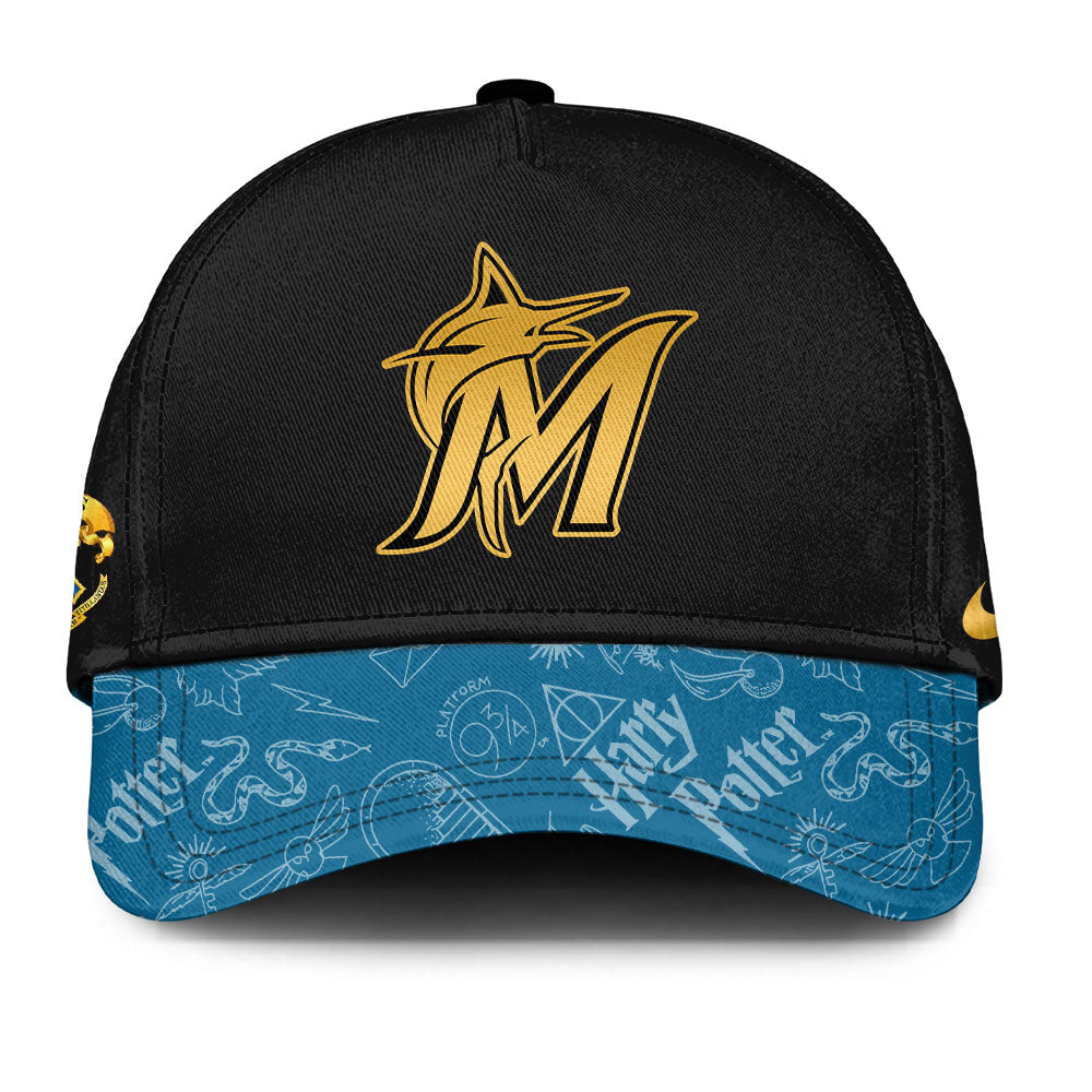 LIMITED EDITION - NEW CUSTOMIZED MLB20 MI MARLINS x HARRY POTTER BASEBALL JERSEY & CAP