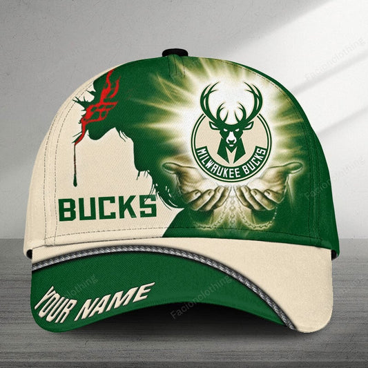 LIMITED EDITION - NEW CUSTOMIZED NBA11 MBU MILWAUKEE BUCKS CLASSIC CAP