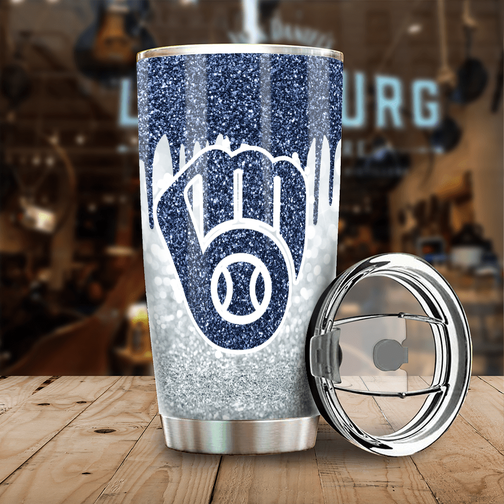 LIMITED EDITION - NEW CUSTOMIZED MLB15 MW BREWERS TUMBLER CUP