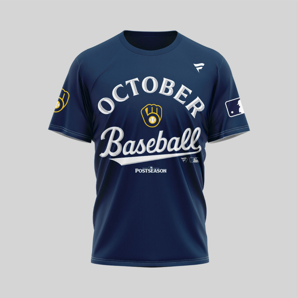 LIMITED EDITION - NEW CUSTOMIZED MLB15 MBS MILWAUKEE BREWERS T-SHIRT, HOODIE, ZIP HOODIE
