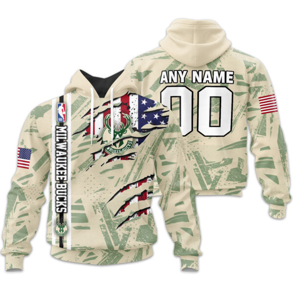 LIMITED EDITION - NEW CUSTOMIZED NBA11 MBU MILWAUKEE BUCKS UNISEX T-SHIRT, POLO, HOODIE & JACKETS