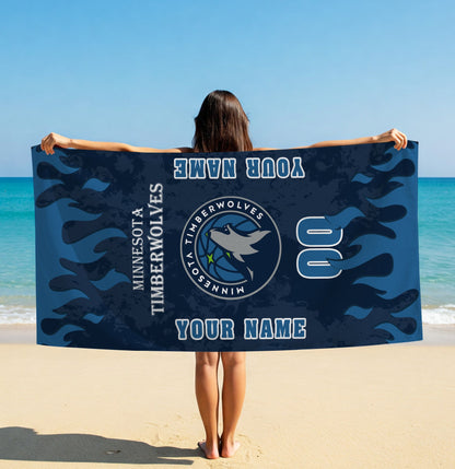 NBA Personalized Beach & Bath Towel (Kids & Adults Size)