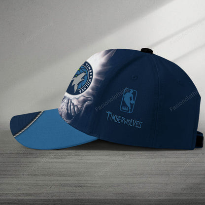 LIMITED EDITION - NEW CUSTOMIZED NBA05 MTW MINNESOTA TIMBERWOLVES CLASSIC CAP