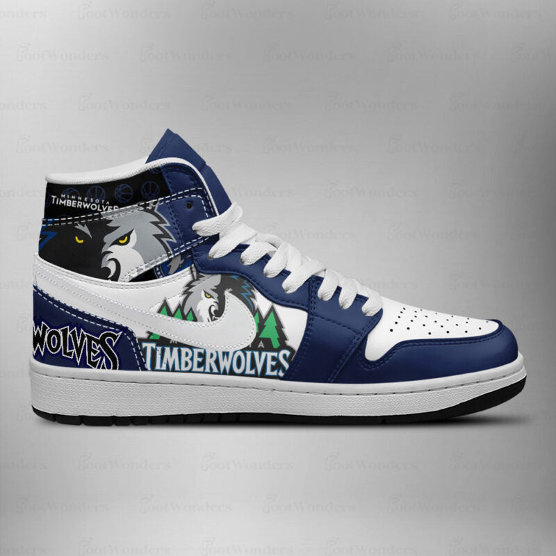[HOT DEAL] NEW CUSTOMIZED NBA05 MTW MINNESOTA TIMBERWOLVES AIR JORDAN SNEAKERS