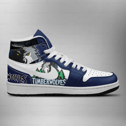 [HOT DEAL] NEW CUSTOMIZED NBA05 MTW MINNESOTA TIMBERWOLVES AIR JORDAN SNEAKERS