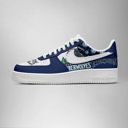 [HOT DEAL] NEW CUSTOMIZED NBA05 MTW MINNESOTA TIMBERWOLVES AF1 SHOES