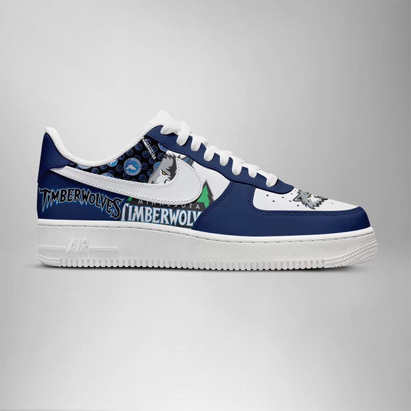 [HOT DEAL] NEW CUSTOMIZED NBA05 MTW MINNESOTA TIMBERWOLVES AF1 SHOES