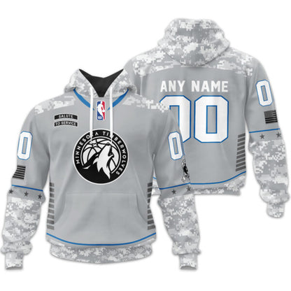 LIMITED EDITION - NEW CUSTOMIZED NBA05 MT MINNESOTA TIMBERWOLVES UNISEX T-SHIRT, POLO, HOODIE & JACKETS