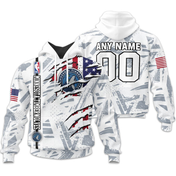 LIMITED EDITION - NEW CUSTOMIZED NBA05 MTW MINNESOTA TIMBERWOLVES UNISEX T-SHIRT, POLO, HOODIE & JACKETS