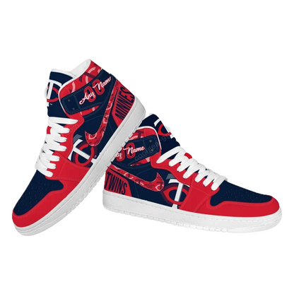 LIMITED EDITION - NEW CUSTOMIZED MLB22 MN TWINS AIR JORDAN SNEAKERS