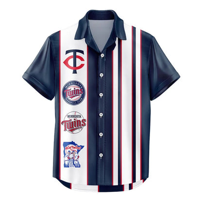 LIMITED EDITION - NEW CUSTOMIZED MLB22 MTS MINNESOTA TWINS UNISEX HAWAIIAN SHIRT