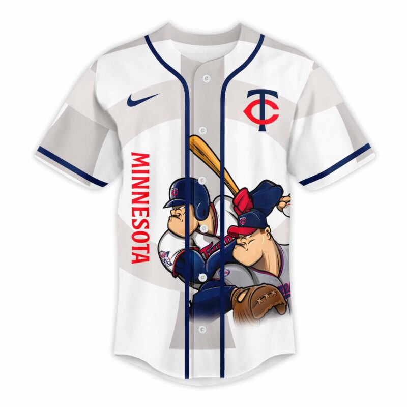 LIMITED EDITION - NEW CUSTOMIZED MLB22 MTS MINNESOTA TWINS BASEBALL JERSEY