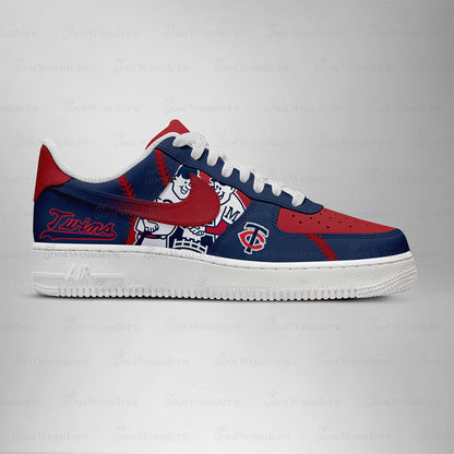 LIMITED EDITION - NEW CUSTOMIZED MLB22 MN TWINS AF1 SHOES