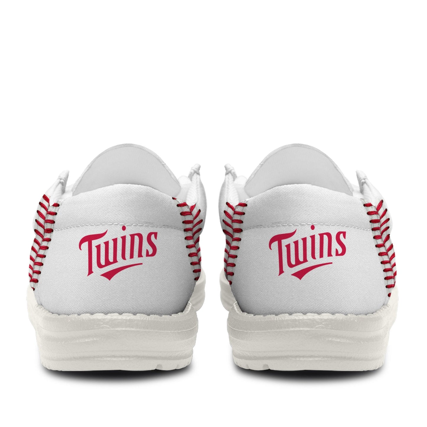 LIMITED EDITION - NEW CUSTOMIZED MLB22 MTS MINNESOTA TWINS LOAFER SHOES