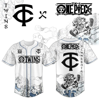 LIMITED EDITION - NEW CUSTOMIZED MLB22 MTS MINNESOTA TWINS x ONE PIECE BASEBALL JERSEY & CAP
