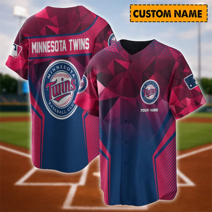 LIMITED EDITION - NEW CUSTOMIZED MLB22 MTS MINNESOTA TWINS BASEBALL JERSEY