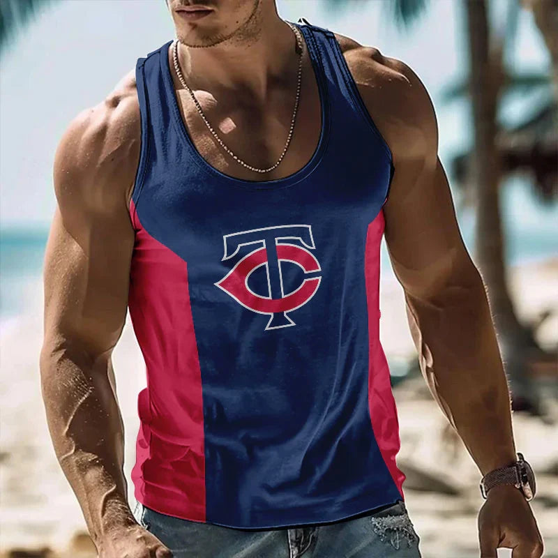 [FLASH SALE] NEW CUSTOMIZED MLB22 MINNESOTA TWINS UNISEX TANK TOP