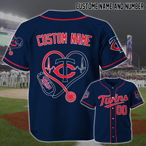 LIMITED EDITION - NEW CUSTOMIZED MLB22 MN TWINS BASEBALL JERSEY