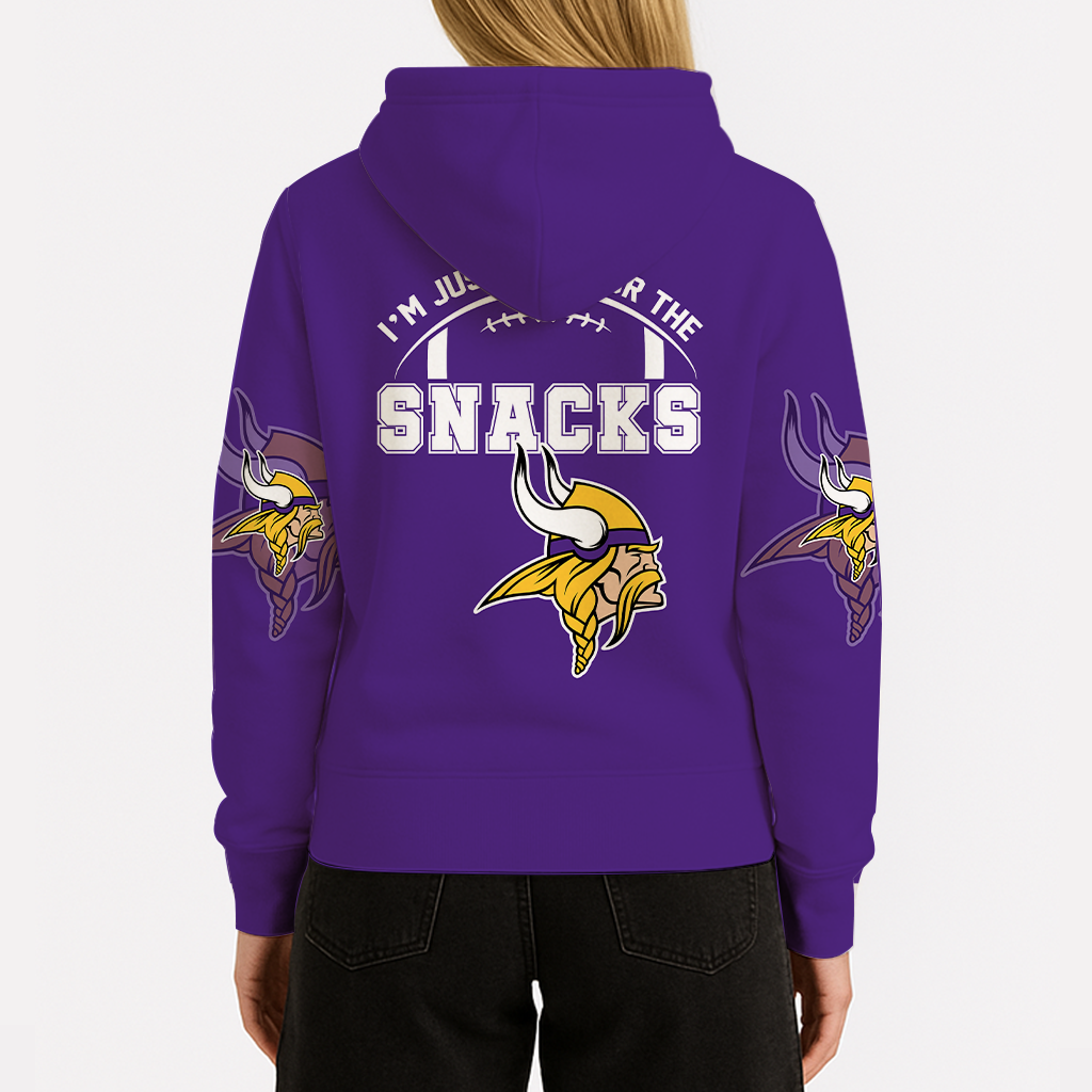 LIMITED EDITION - NEW CUSTOMIZED NFL05 MVK MINNESOTA VIKINGS UNISEX T-SHIRT, POLO, HOODIE & JACKETS