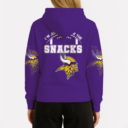 LIMITED EDITION - NEW CUSTOMIZED NFL05 MVK MINNESOTA VIKINGS UNISEX T-SHIRT, POLO, HOODIE & JACKETS