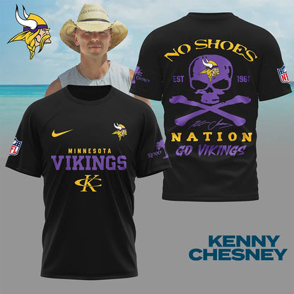 LIMITED EDITION - NEW CUSTOMIZED NFL05 MVK MINNESOTA VIKINGS T-SHIRT | MULTIPLE COLORS AVAILABLE